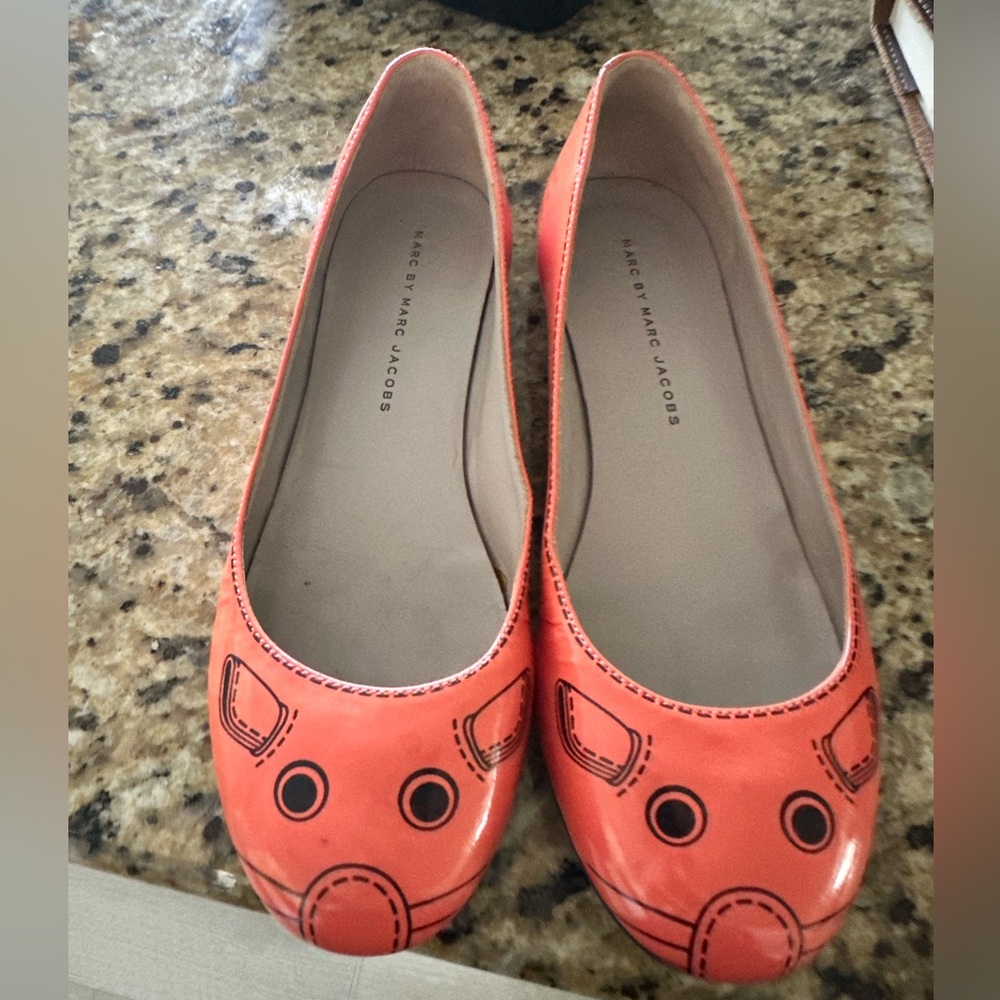 Marc by Marc Jacobs Patent Leather Flats
